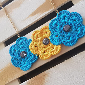 Colorful Flower Necklace