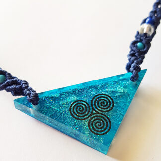 Triskelion Blue Triangle