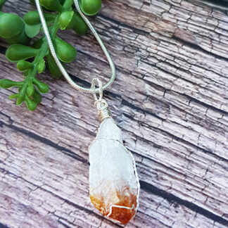 Raw Citrine Necklace