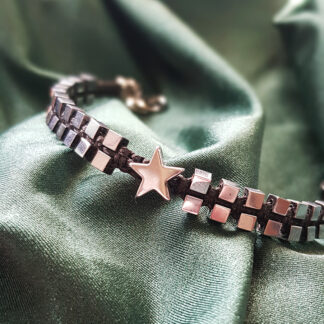 Star Bracelet- Hematite Gemstones