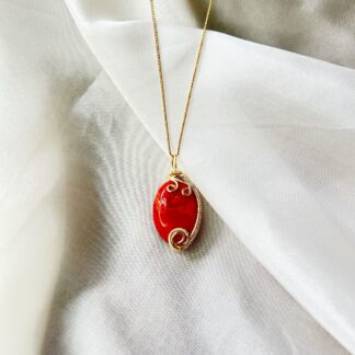 Red Coral necklace
