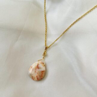 Red Vein Jasper Drop