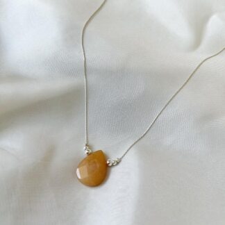 Calcite Drop Necklace