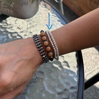 925 Sterling Silver Wrap Bracelet