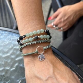 סט צמידים לשלווה ואיזון אנרגטי