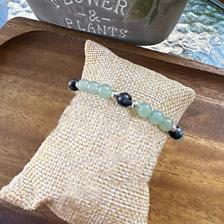 Aventurine and Labradorite bracelet