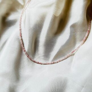 Rose Quartz Necklace- 2mm