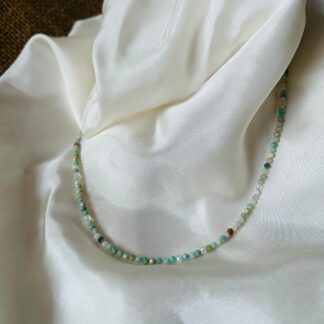 שרשרת אמזונייט- 2 מ"מ