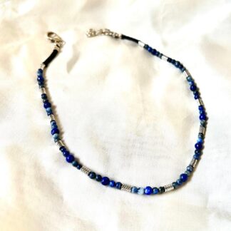 Lapis Lazuli and Hematite necklace