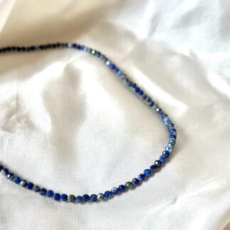 Lapis Lazuli necklace- 3 mm